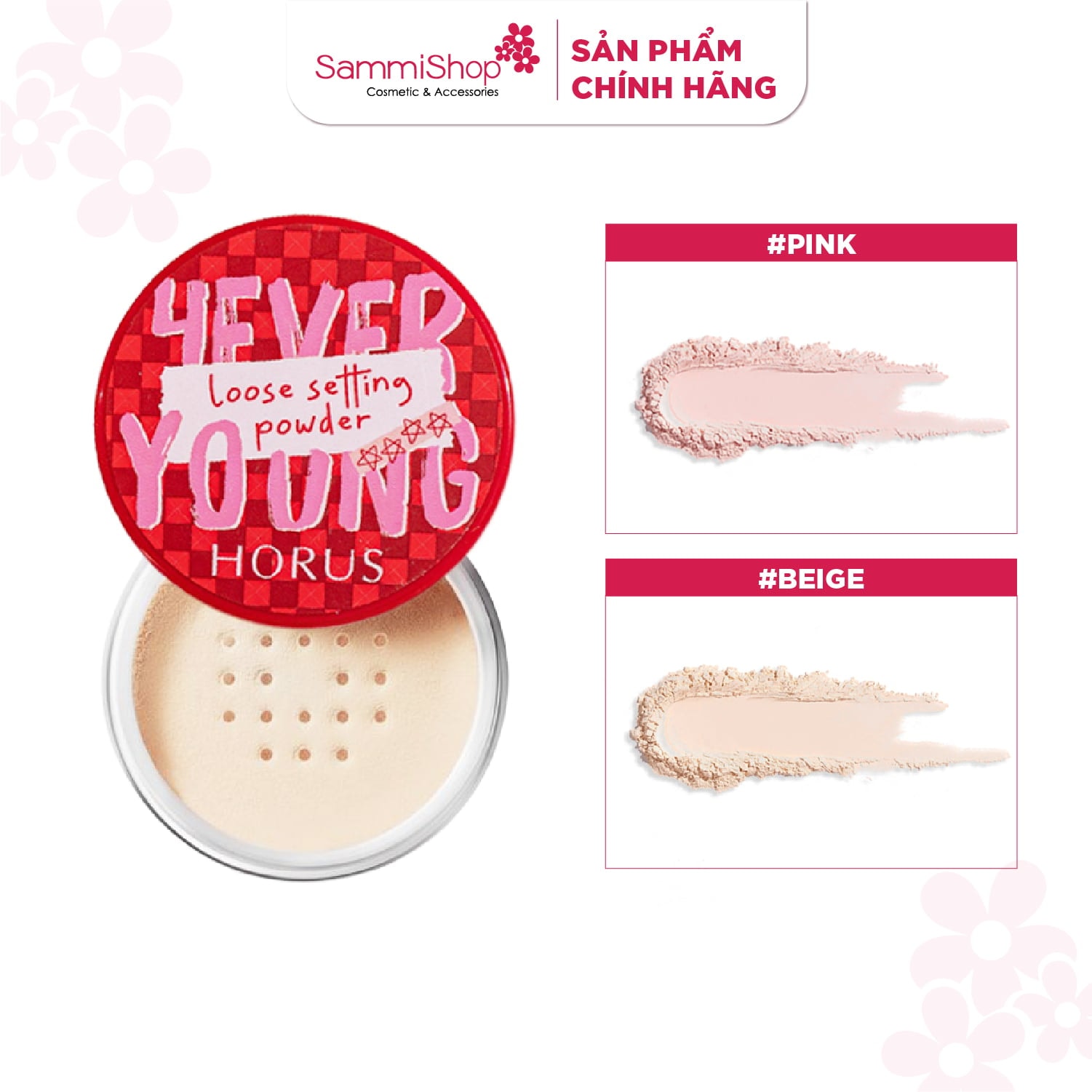 Horus Phấn phủ 4everyoung Loose Setting Powder 1