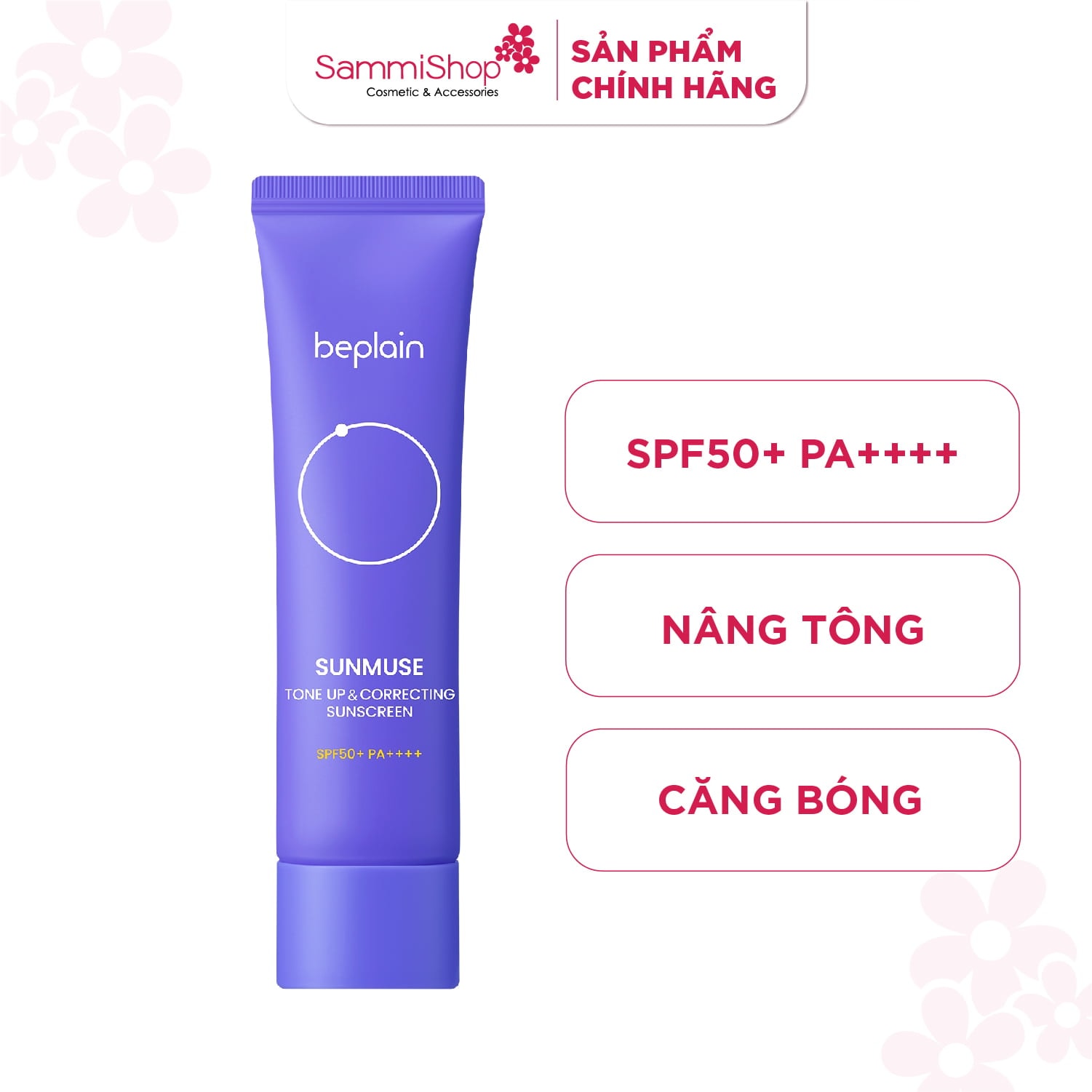 Beplain Kem chống nắng Sunmuse Tone-Up & Correcting Sunscreen SPF50+ PA++++ 50ml 2