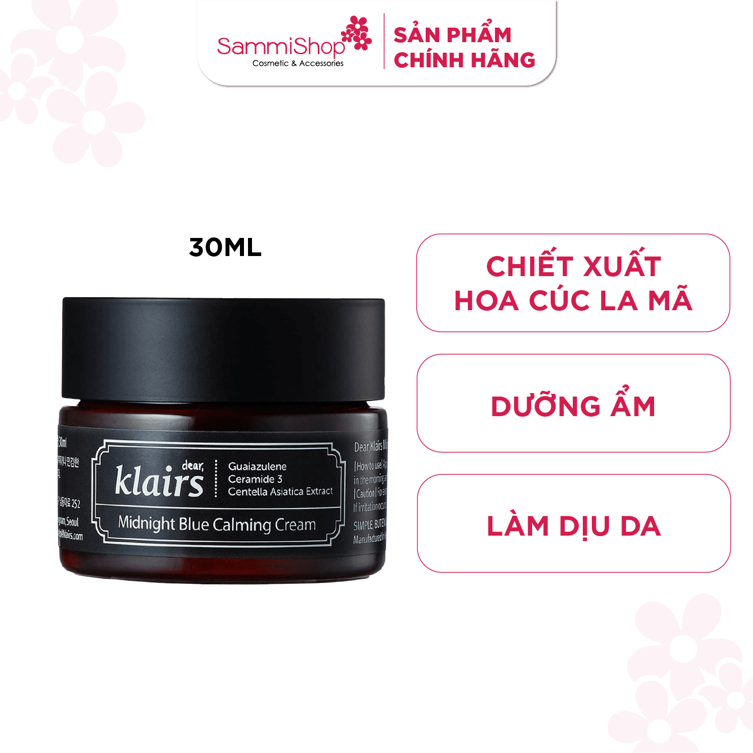 Dear, Klairs Kem dưỡng Midnight Blue Calming Cream 4