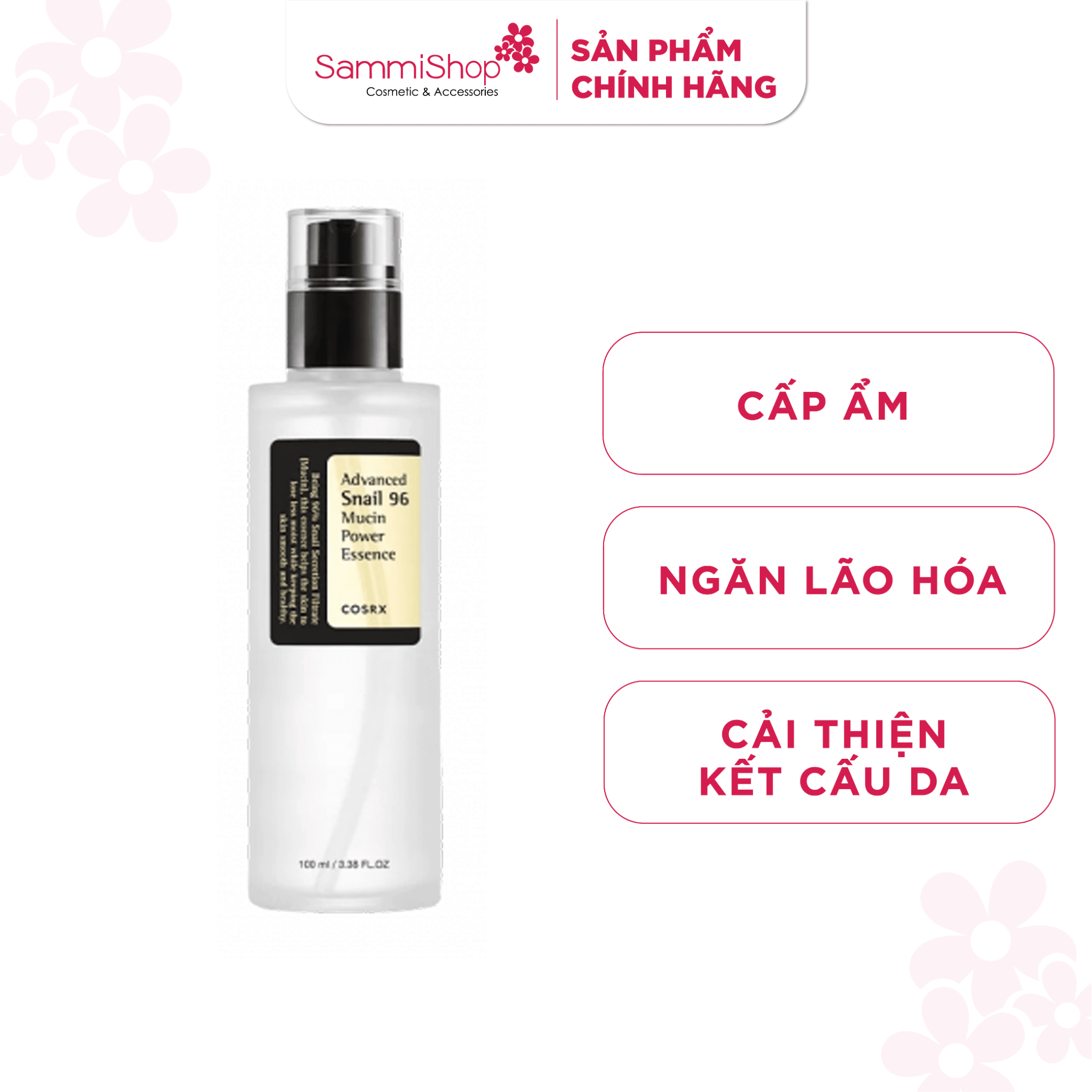 COSRX tinh chất Advanced Snail 96 Mucin Power Essence 100ml 2