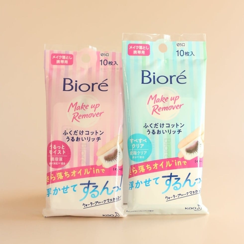 Biore Cleansing Cotton Rich Moisture 10 miếng 3