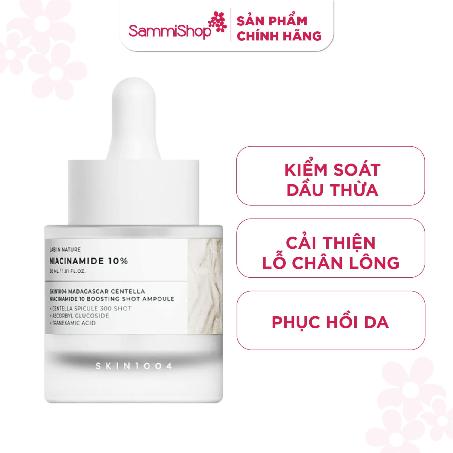 Skin1004 Tinh chất Madagascar Centella Niacinamide 10 Boosting Shot Ampoule 30ml 2