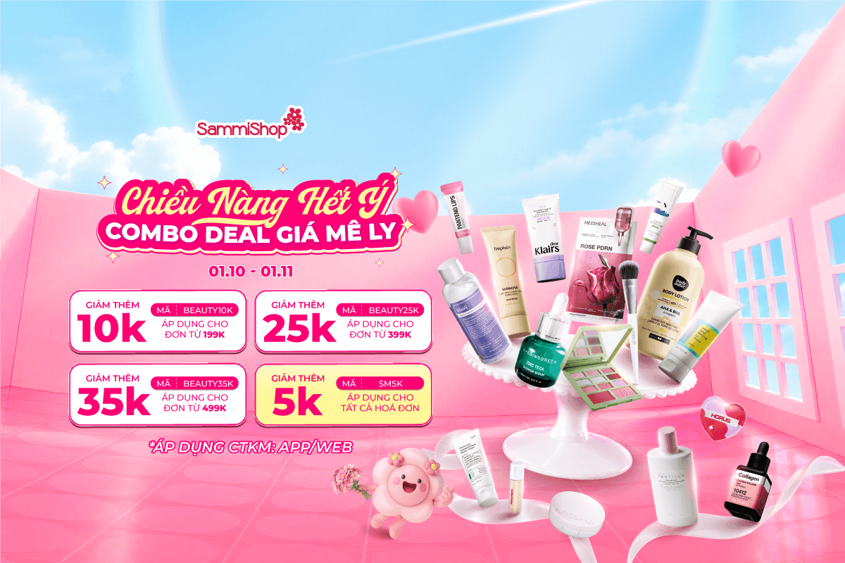 01.10 - 01.11 | CHIỀU NÀNG HẾT Ý, COMBO DEAL GIÁ MÊ LY