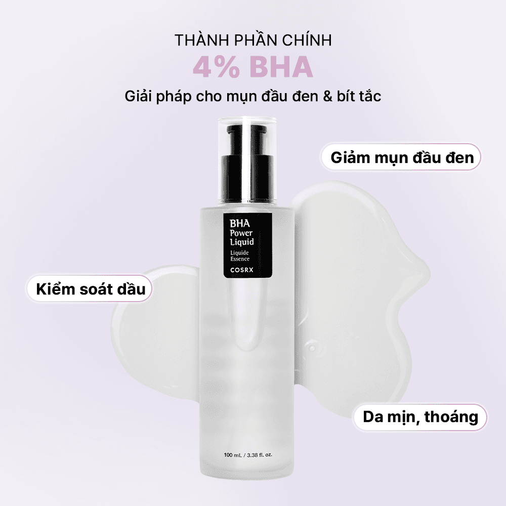 COSRX Tẩy da chết BHA Blackhead Power Liquid 100ml thumb 4