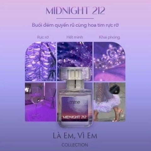 01.07 - 31.07 Mine Nước Hoa Midnight 212 30ml 2