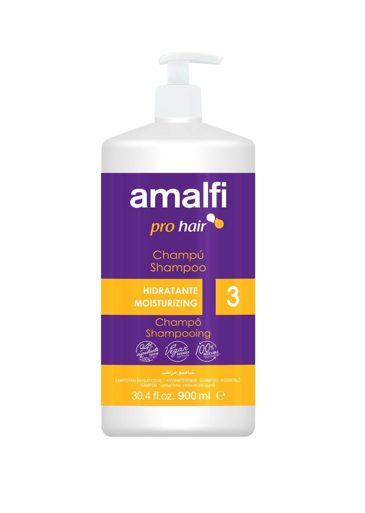 Amalfi Dầu gội Moisturizing Shampoo 900ml 2