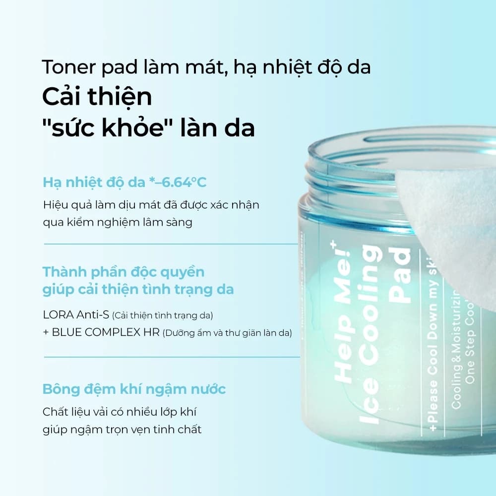 One-Day'syou Nước hoa hồng Help Me Ice Cooling Pad thumb 2