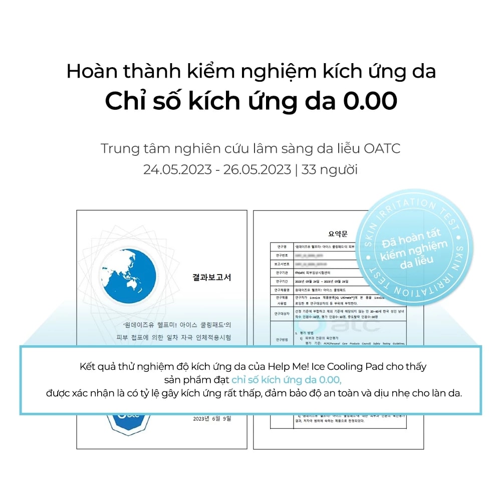 One-Day'syou Nước hoa hồng Help Me Ice Cooling Pad 4