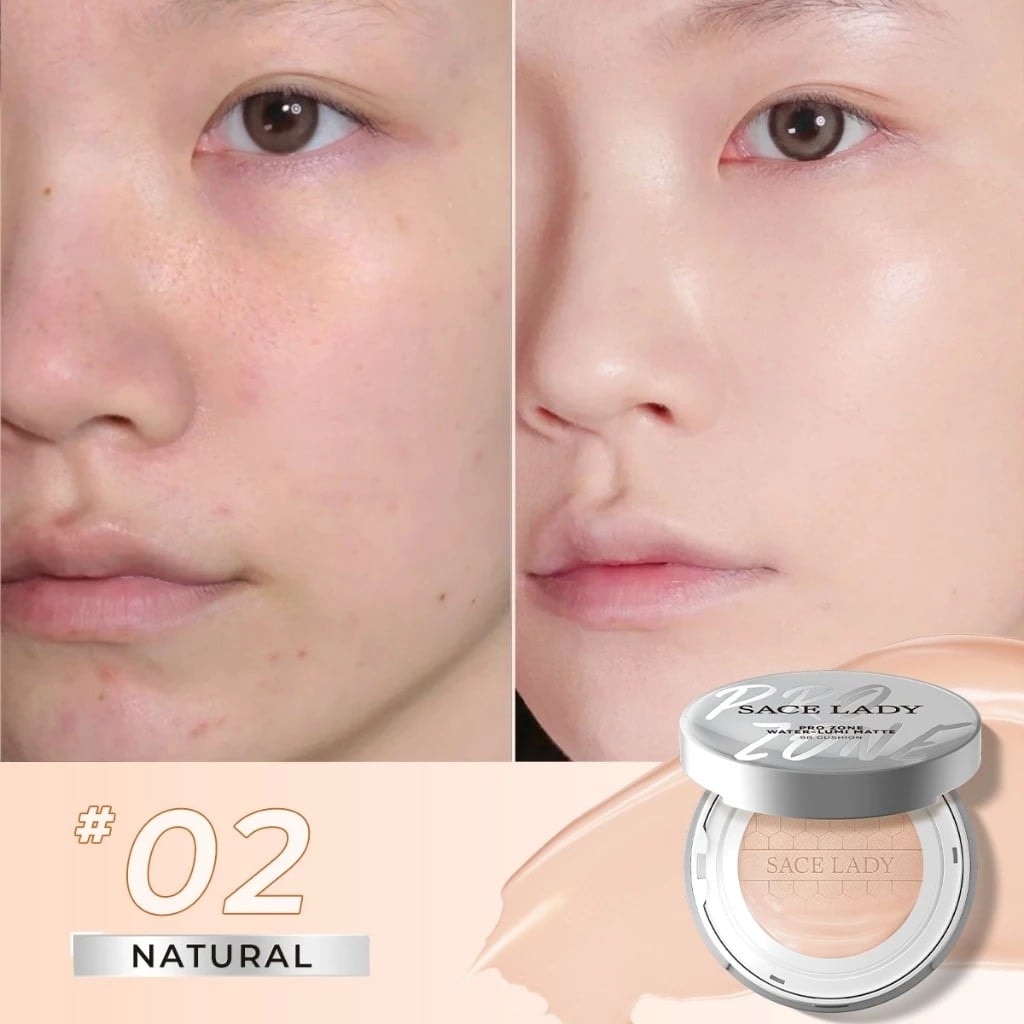 Sace Lady Phấn nước trang điểm Pro Zone 24hr Ultra Cover Matte BB Cushion 10g 3