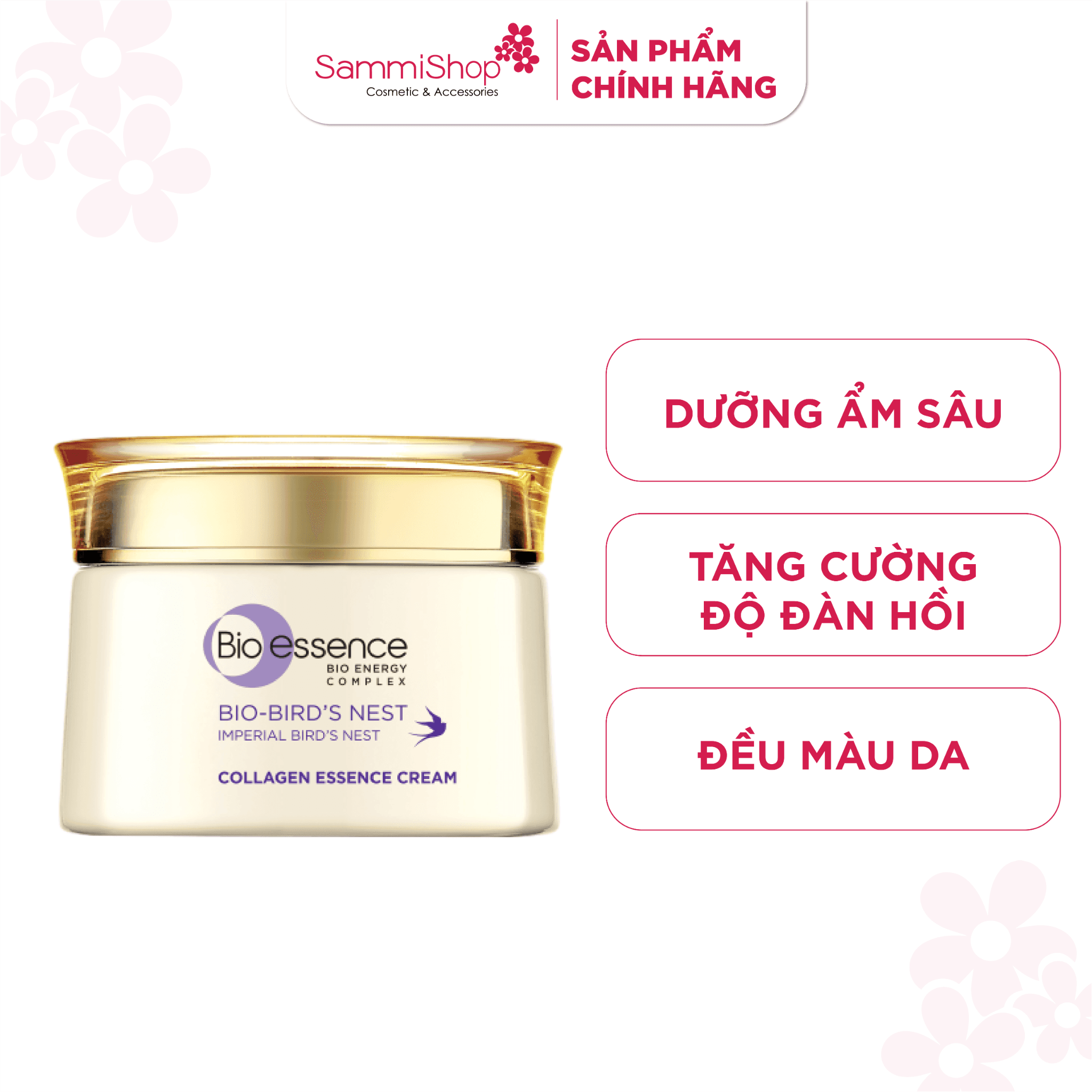 Bio Essence Kem dưỡng da Bio Bird Nest Collagen Essence Cream 50g thumb 1
