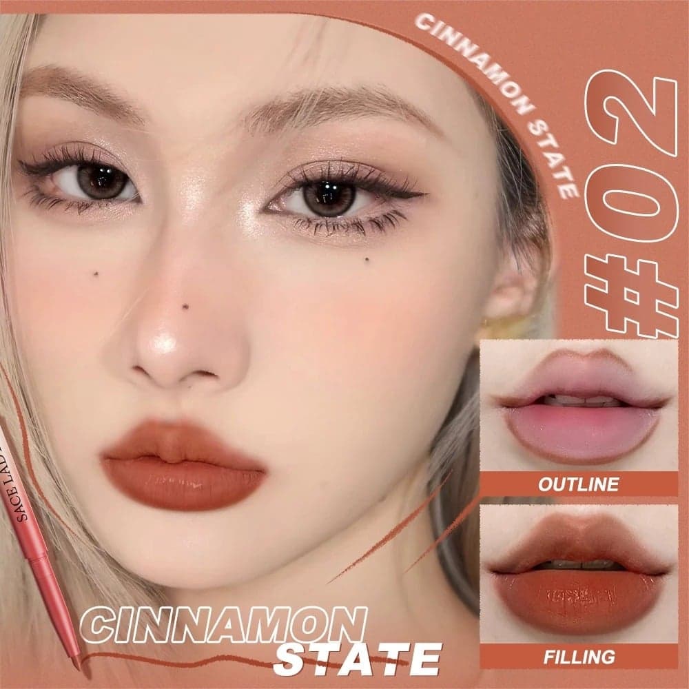 Sace Lady Chì kẻ viền môi Velvet Mousse Multi Pencil 0.2g thumb 4