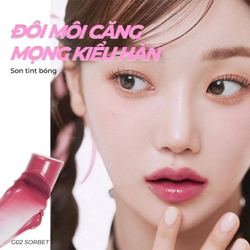 Sace Lady Son tint bóng Airy Fresh Glasting Water 1.8g 2