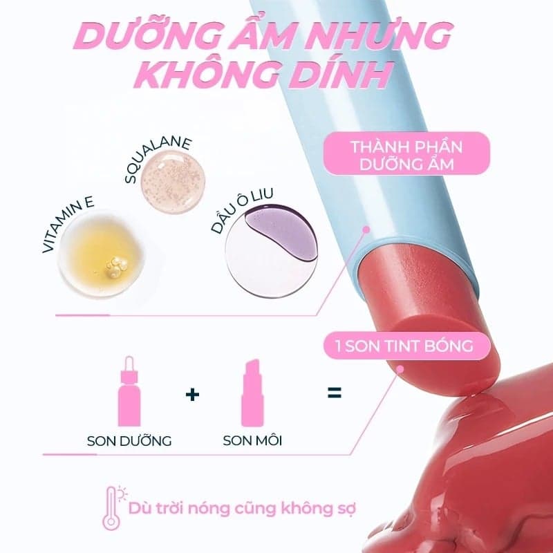 Sace Lady Son tint bóng Airy Fresh Glasting Water 1.8g thumb 3