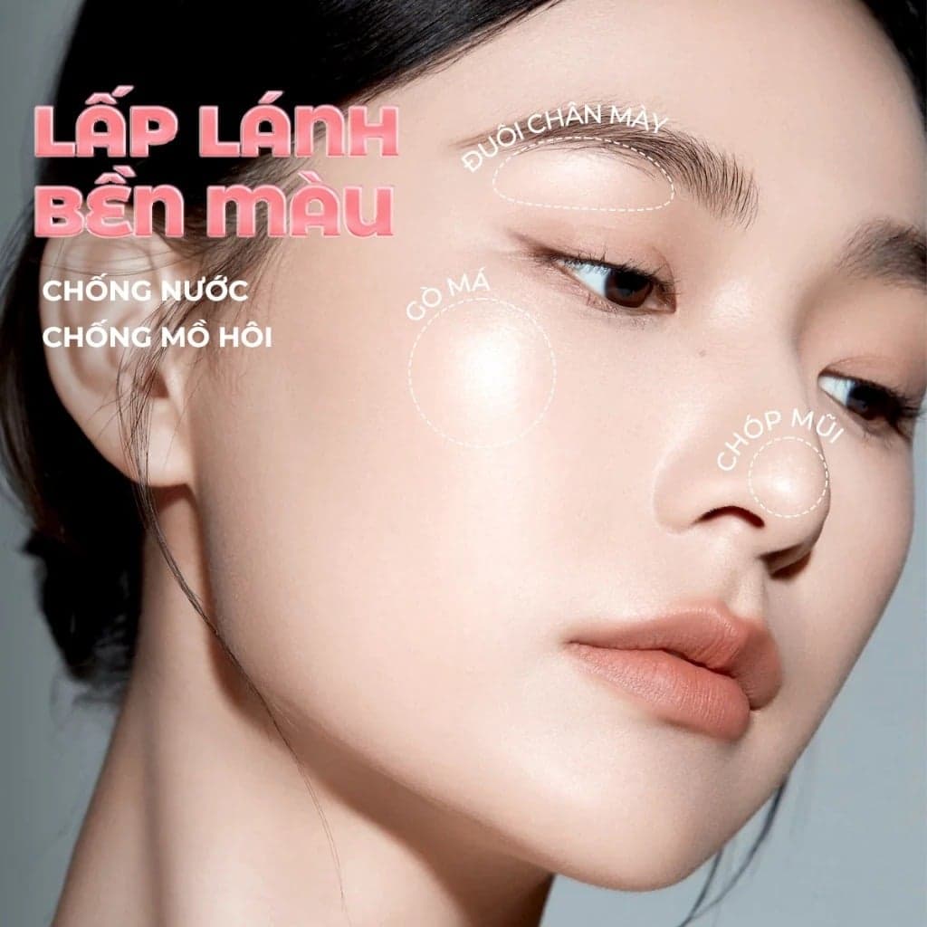 Sace Lady Bắt sáng dạng thạch Cooling Jelly Highlighter Stick 8g thumb 3
