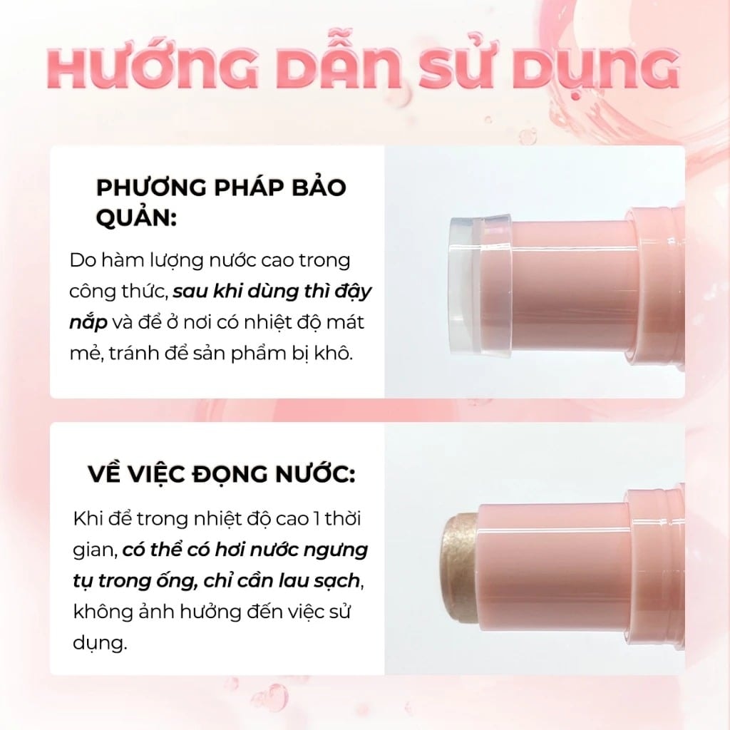 Sace Lady Bắt sáng dạng thạch Cooling Jelly Highlighter Stick 8g 7