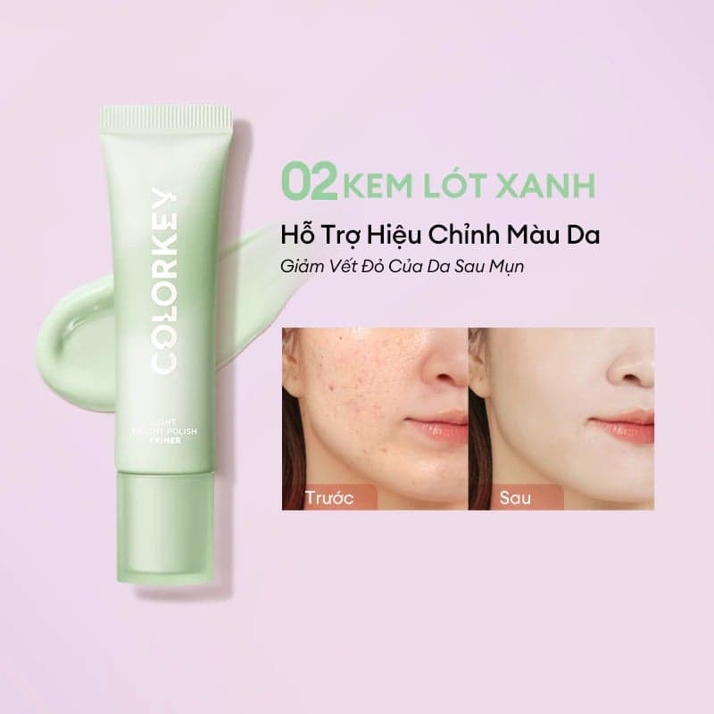 COLORKEY Kem lót Light Weight Polish Primer 30g thumb 3