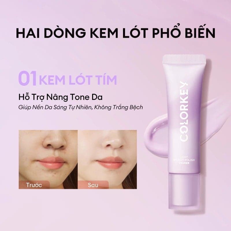 COLORKEY Kem lót Light Weight Polish Primer 30g thumb 4