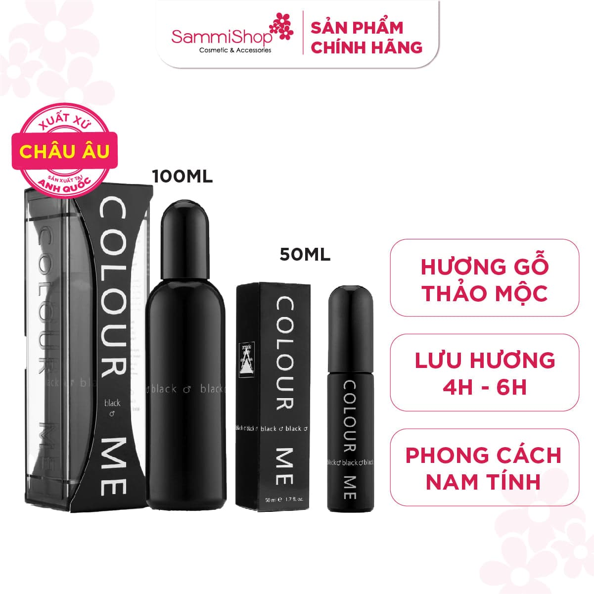 Colour Me Nước hoa Black Eau De Parfum thumb 1