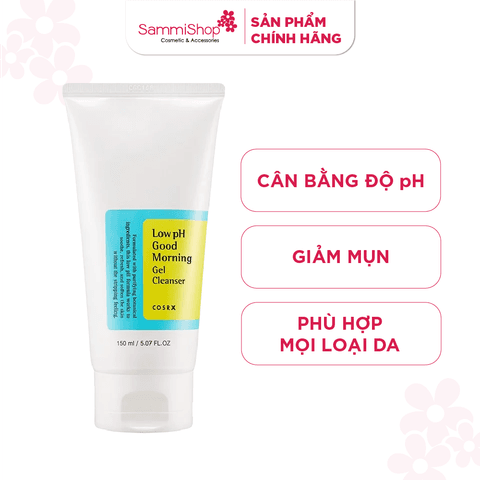 FLASH SALE T7 COSRX sữa rửa mặt Low pH Good Morning Gel Cleanser 150ml thumb 2
