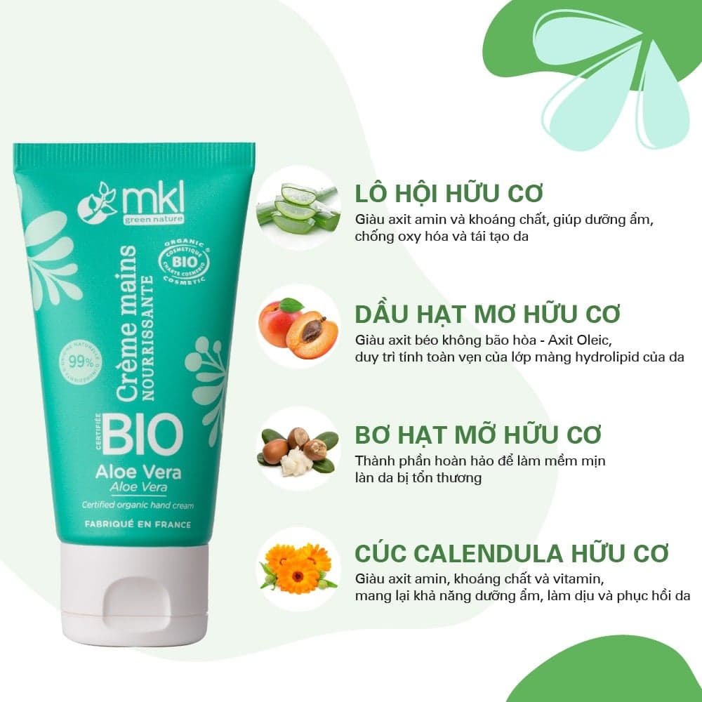 MKL Green Nature Kem tay Crème Mains Bio 50ml thumb 4