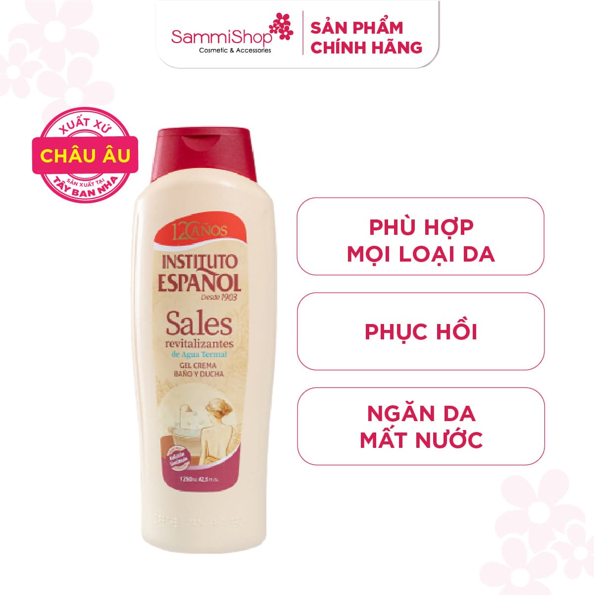 Instituto Español Gel tắm Sales Gel Crema Baño Y Ducha 1250ml thumb 1