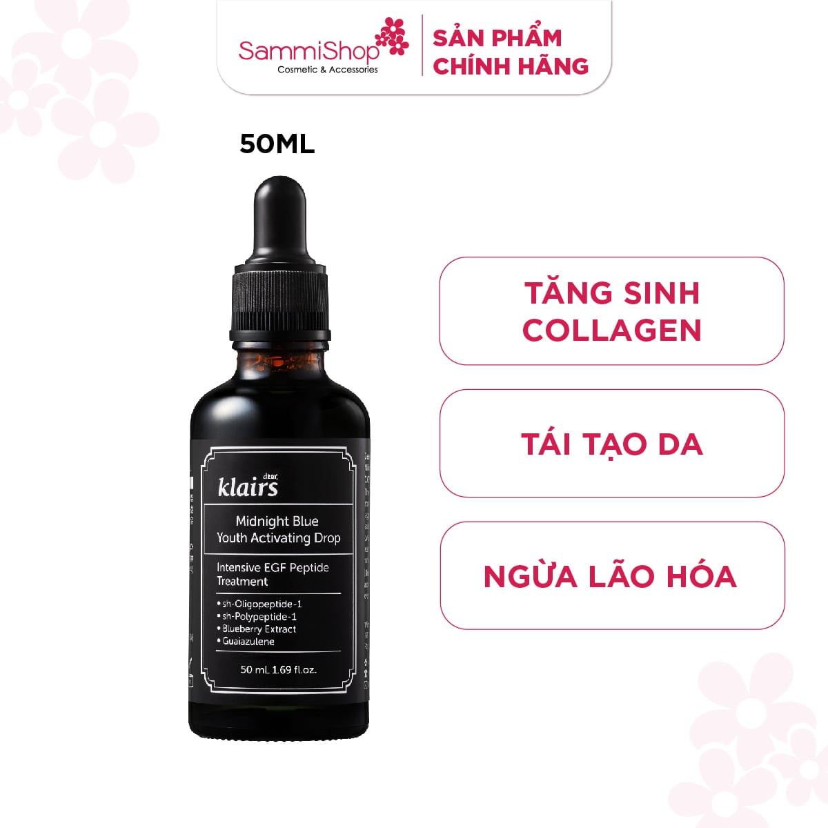Dear, Klairs Tinh chất Midnight Blue Youth Activating Drop 8