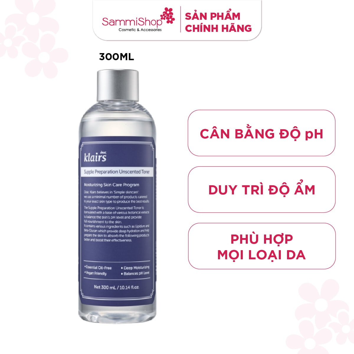 Dear, Klairs nước hoa hồng Supple Preparation Unscented Toner 4