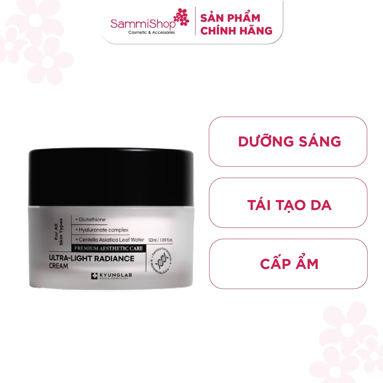 Kyung Lab Kem dưỡng da Ultra Light Radiance Cream 50ml 1