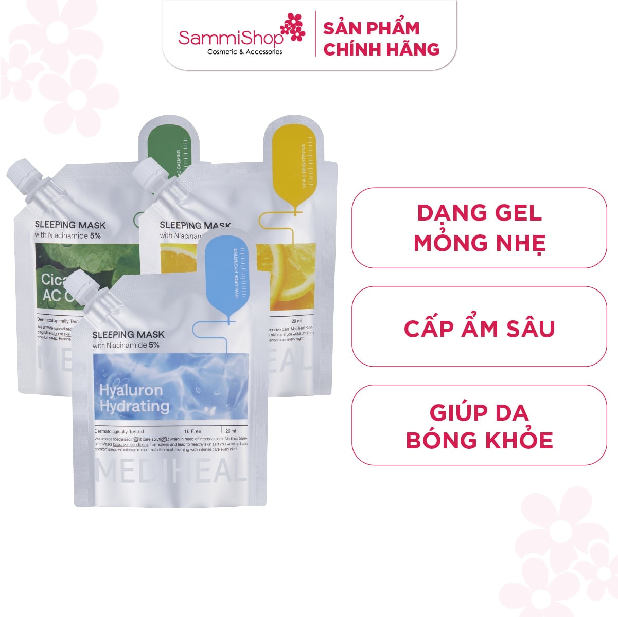 Mediheal Mặt nạ ngủ Sleeping Mask 20ml 1