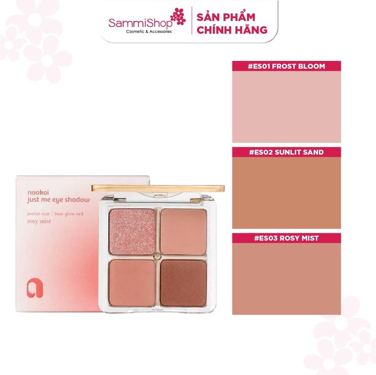 Nookoi Phấn mắt Just Me Eyeshadow 8g thumb 1