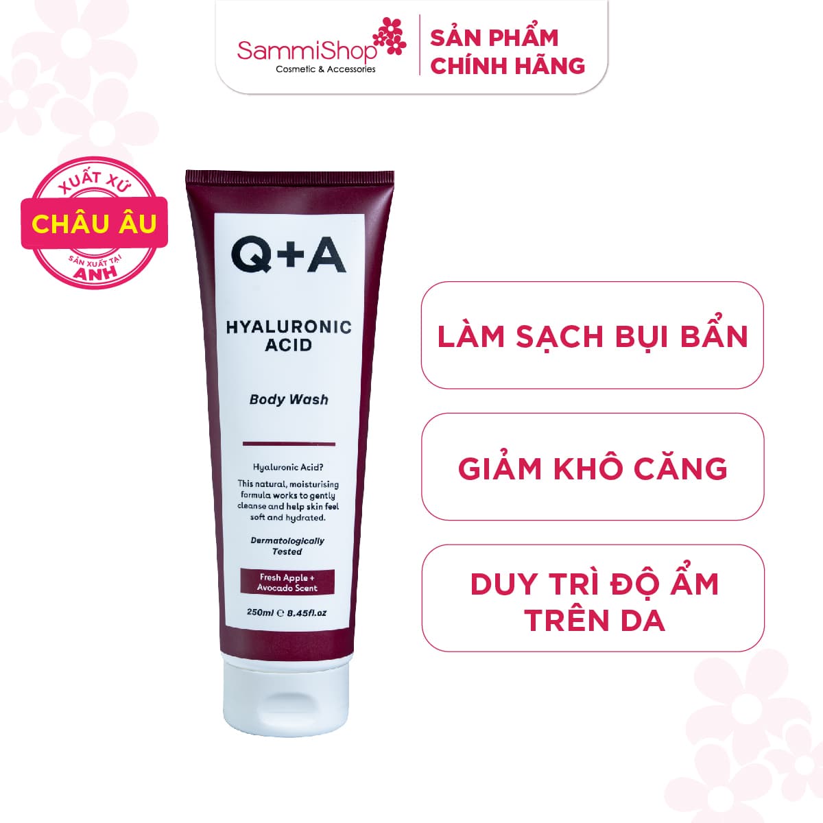 Q+A Sữa tắm Hyaluronic Acid Body Wash 250ml thumb 2