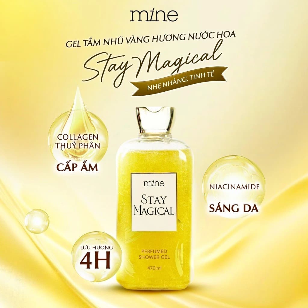Mine Sữa tắm Stay Magical Perfumed 470ml thumb 2