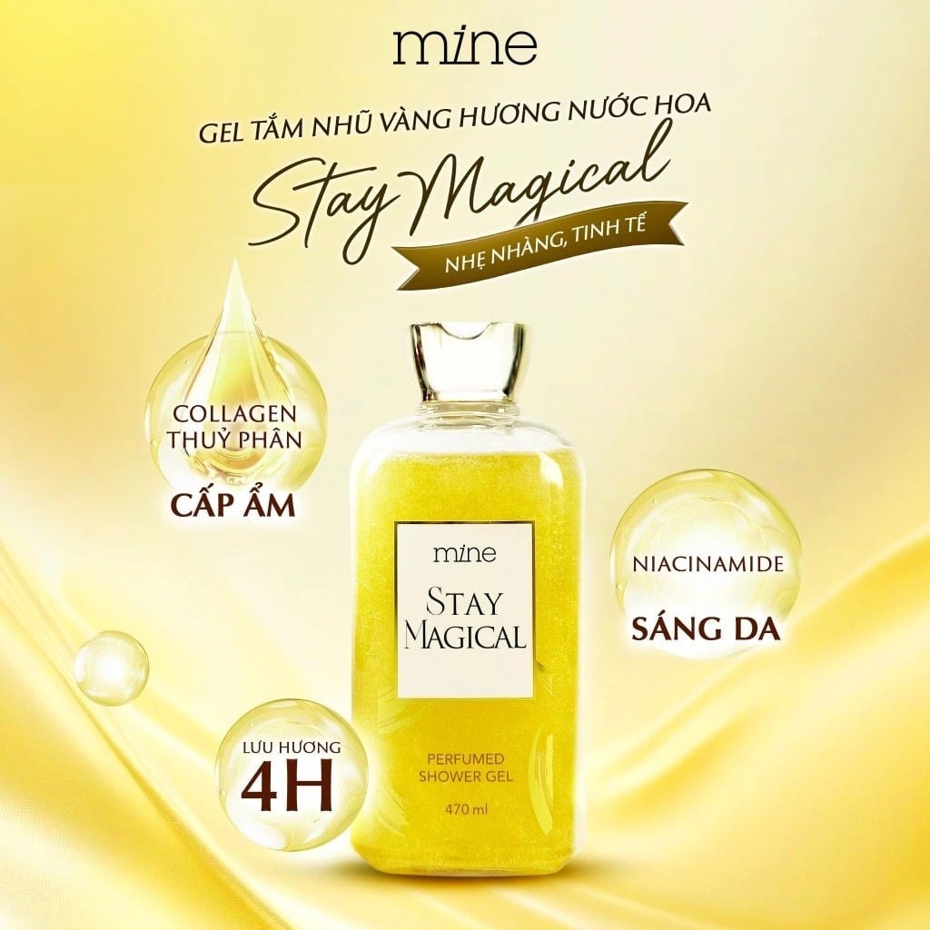 Mine Sữa tắm Stay Magical Perfumed 470ml 2