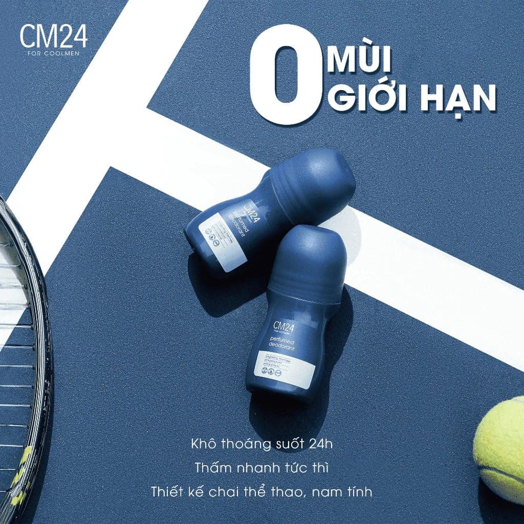CM24 for Coolmen Lăn Khử Mùi Nam 50g thumb 2