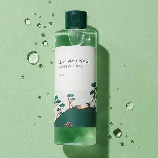 Round lab Nước hoa hồng Pine Calming Cica Toner 250ml 3