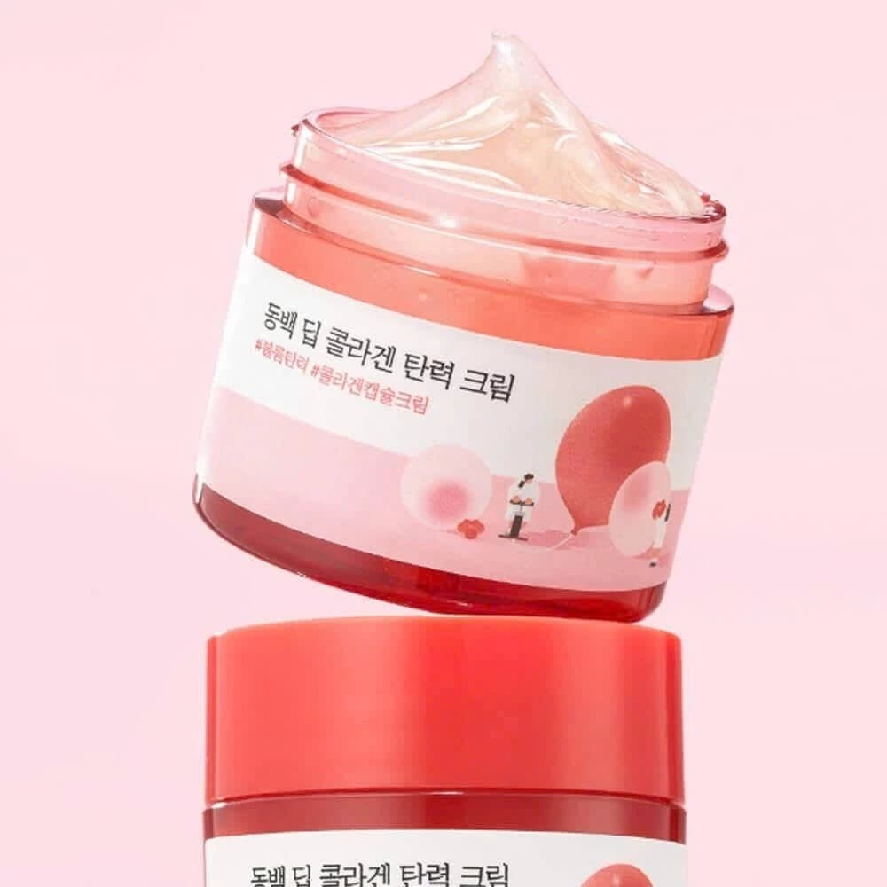 Round lab Kem dưỡng da Round Lab Camellia Deep Collagen Firming Cream 50ml thumb 3