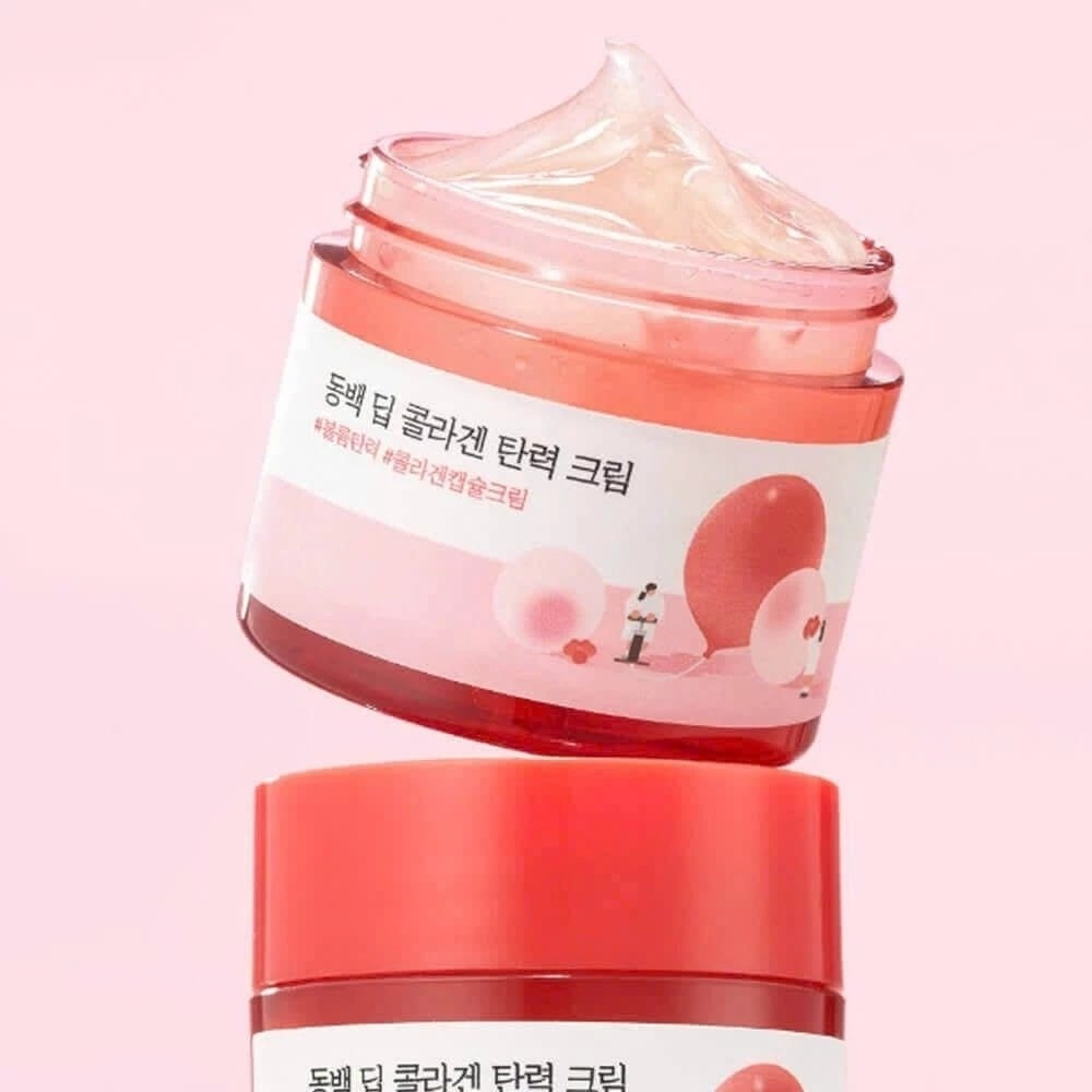Round lab Kem dưỡng da Round Lab Camellia Deep Collagen Firming Cream 50ml 3