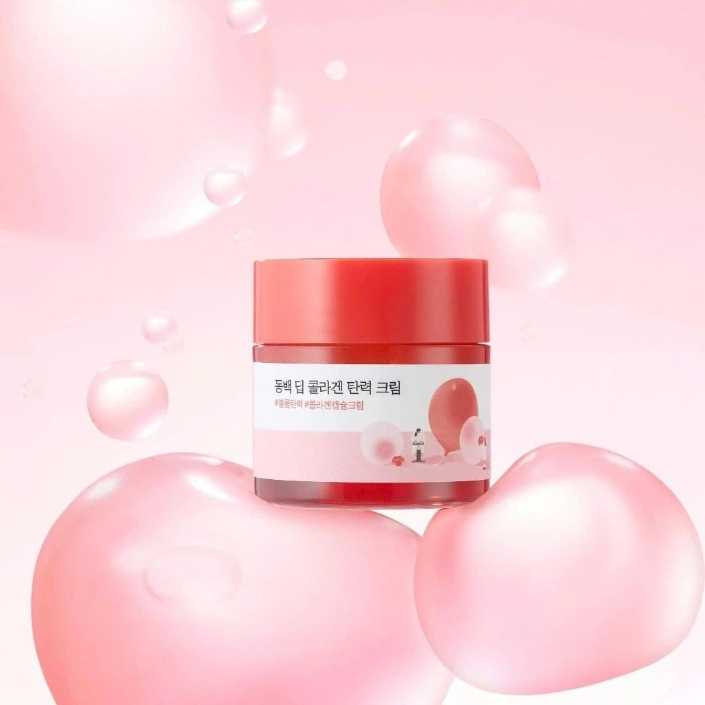 Round lab Kem dưỡng da Round Lab Camellia Deep Collagen Firming Cream 50ml 4