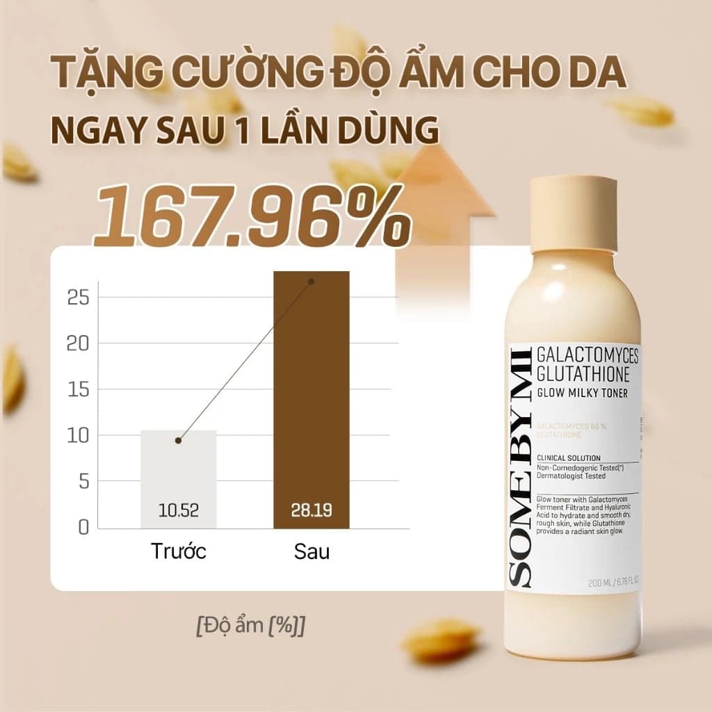 Some By Mi Nước Hoa Hồng Galactomyces Glutathione Glow Milky Toner 200ml thumb 5