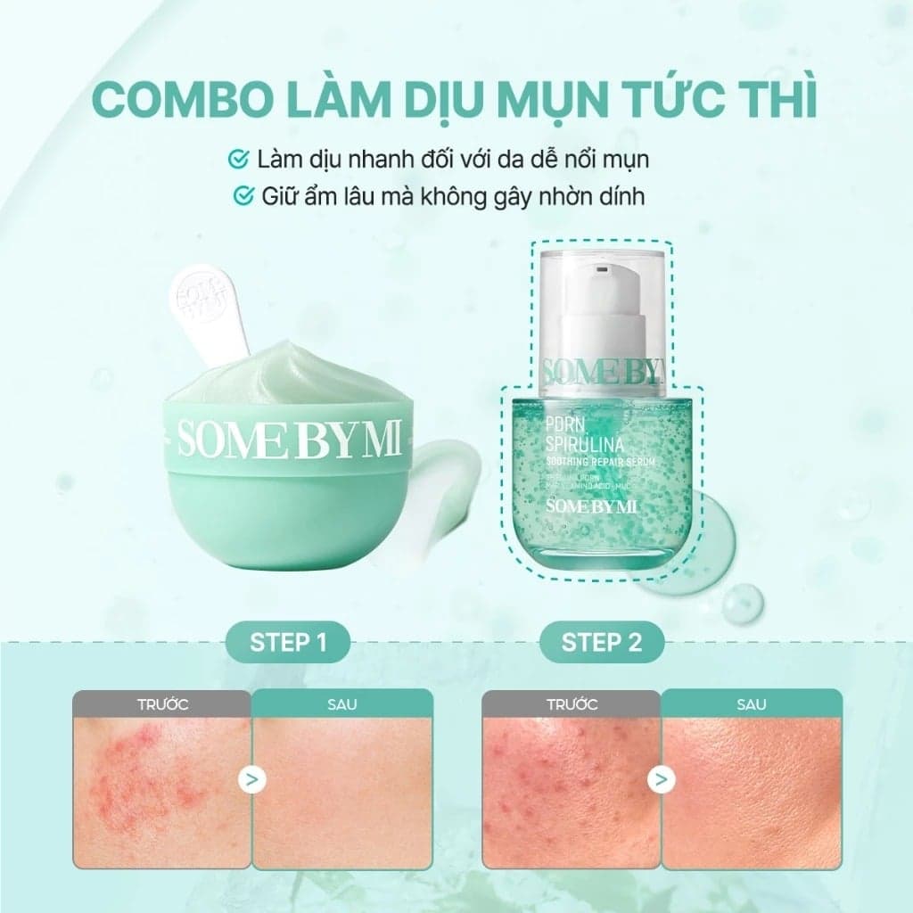 Some By Mi Tinh chất PDRN Spirulina Soothing Repair Serum 50ml thumb 8