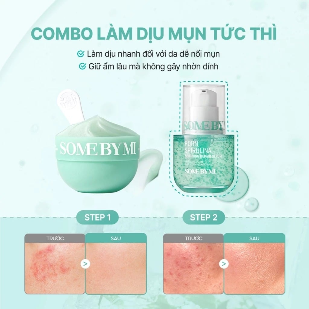Some By Mi Tinh chất PDRN Spirulina Soothing Repair Serum 50ml 8