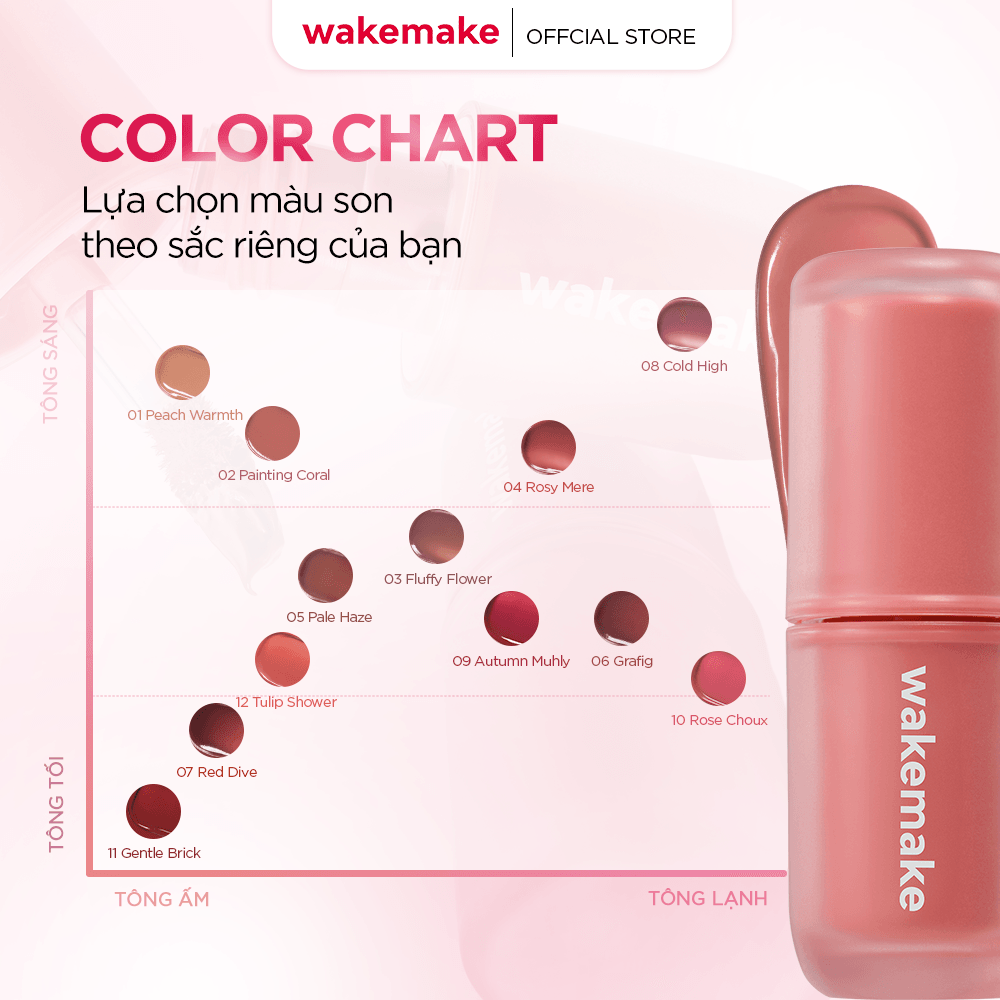 Wakemake Son kem Water Blurring Layer Tint 4.6g 6