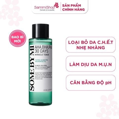 FS8 Some By Mi Nước hoa hồng AHA.BHA.PHA 30 Days Miracle Toner 150ml 2