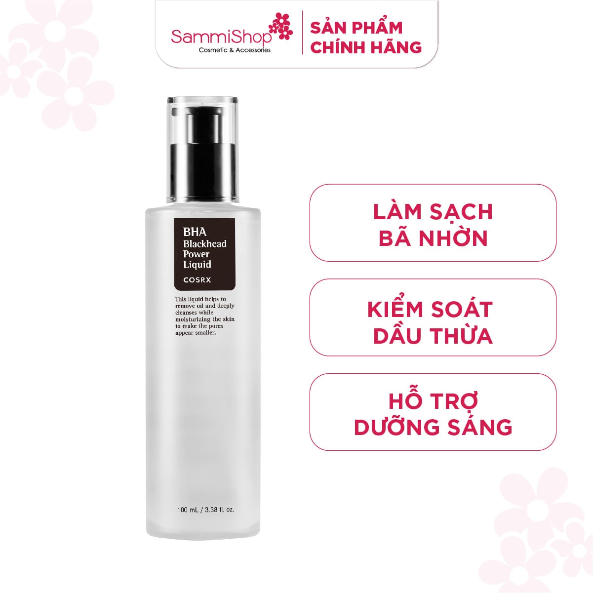 COSRX Tẩy da chết BHA Blackhead Power Liquid 100ml 2