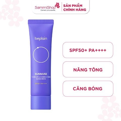 FLASH SALE T7 Beplain Kem chống nắng Sunmuse Tone-Up & Correcting Sunscreen SPF50+ PA++++ 50ml 2