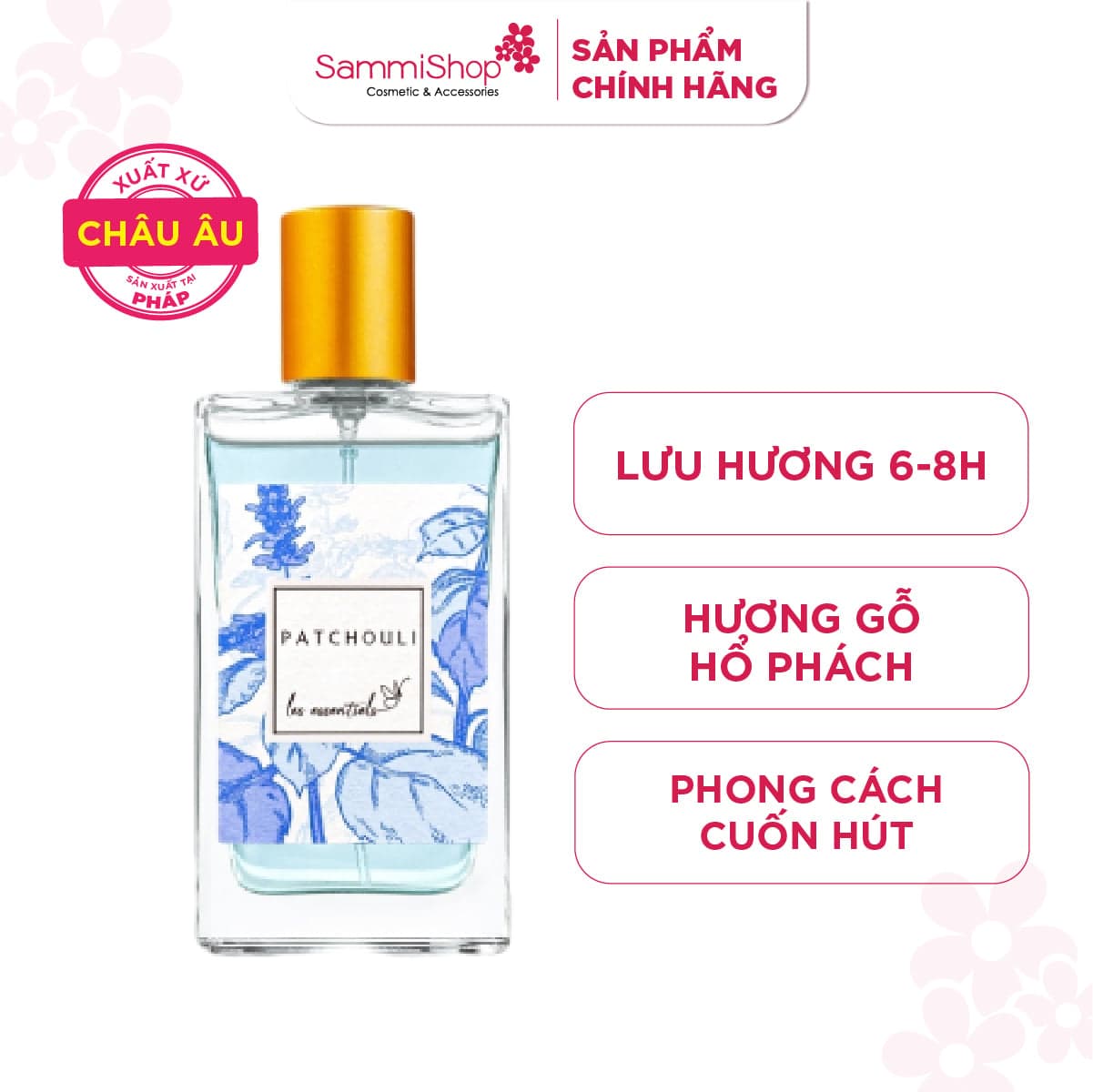 Les Essentiels Nước hoa Patchouli Eau De Parfum 80ml thumb 1