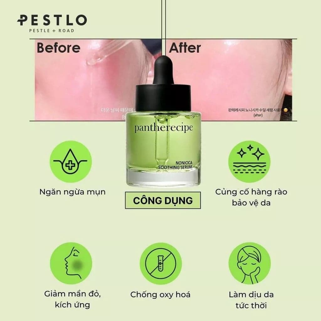 Pestlo Tinh chất Pantherecipe Nonicica Soothing Serum 30ml thumb 4
