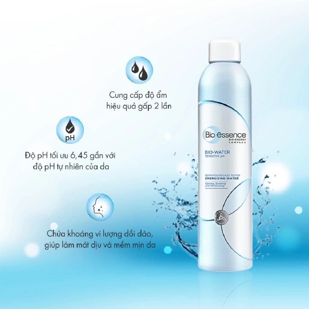 Bio Essence Xịt khoáng Water Energizing Water thumb 5