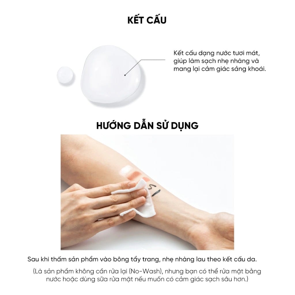 The Saem Nước tẩy trang Healing Tea Garden Cleasing Water 300ml 9