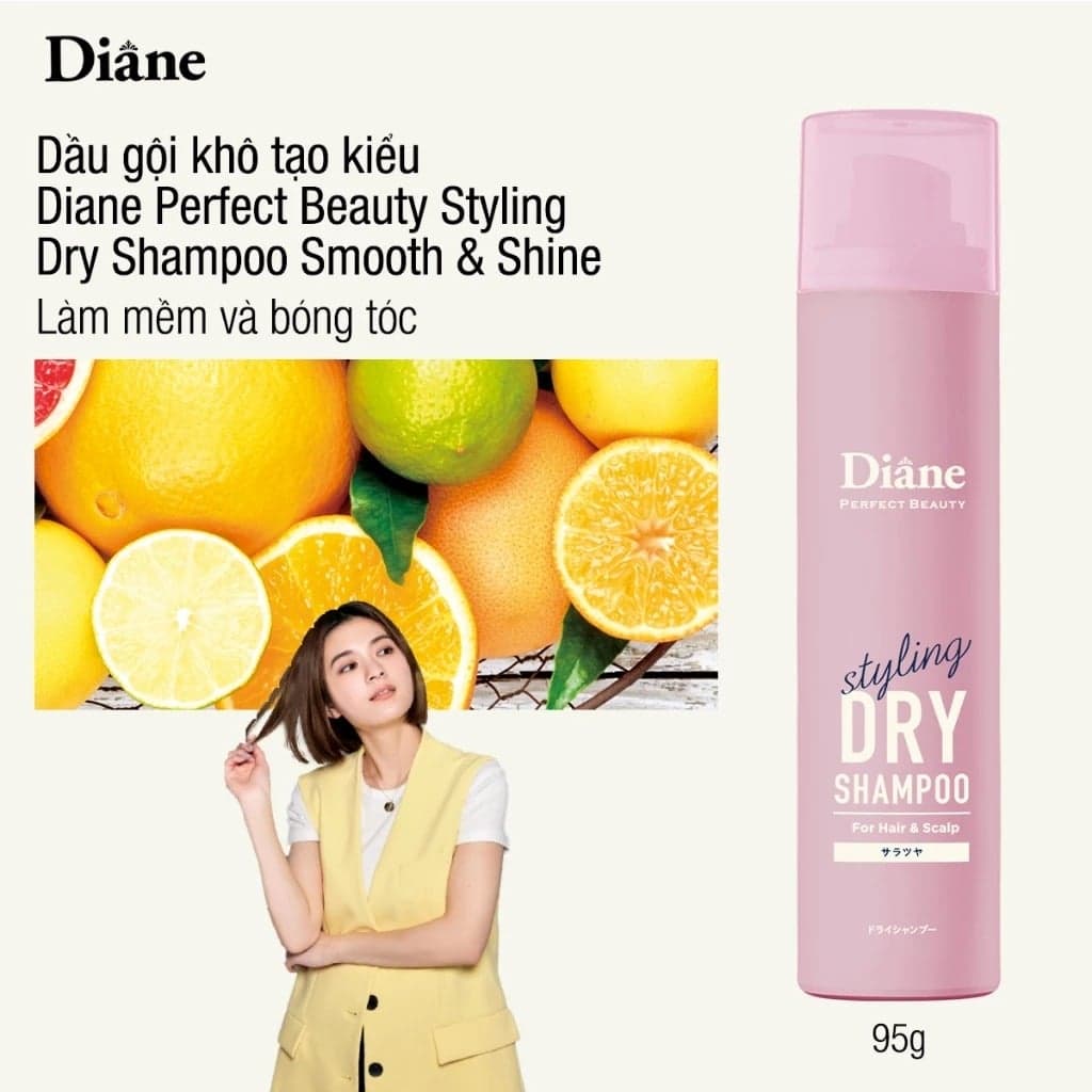 Diane Dầu gội khô Perfect Beauty Styling Smooth & Shine Dry Shampoo thumb 2